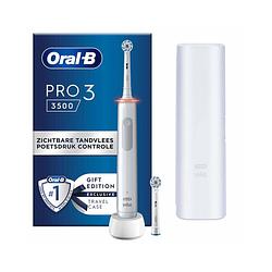 Foto van Oral-b elektrische tandenborstel pro 3 3500 wit