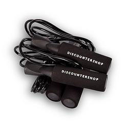 Foto van Springtouw speed rope set van 2 274 cm lengte zwart