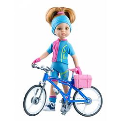 Foto van Paola reina pop amigas profesiones dasha met fiets (32cm)