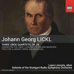 Foto van Lickl: oboe quartets - cd (5060113443502)