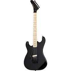 Foto van Kramer guitars original collection baretta lh ebony linkshandige elektrische gitaar