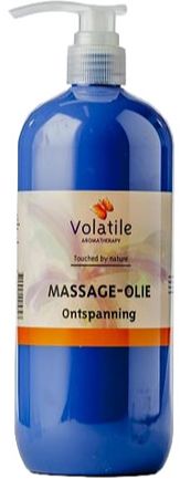 Foto van Volatile massage olie ontspannend 1l