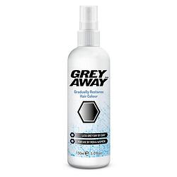 Foto van Grey away anti grijs haar lotion spray weg met grijze haren - grijs haar tegengaan