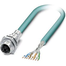 Foto van Phoenix contact 1424135 sensor/actuator steekconnector m12 aantal polen: 8 bus, inbouw 0.50 m 1 stuk(s)