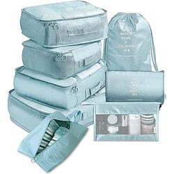 Foto van Pathsail® packing cubes set 9-delig - bagage organizers - koffer organizer set