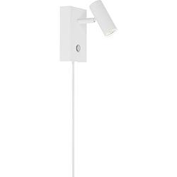 Foto van Nordlux omari 2112231001 wandlamp led vast ingebouwd energielabel: f (a - g) led wit