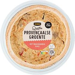 Foto van Jumbo quiche provencaalse groente met maasdammer kaas 300g