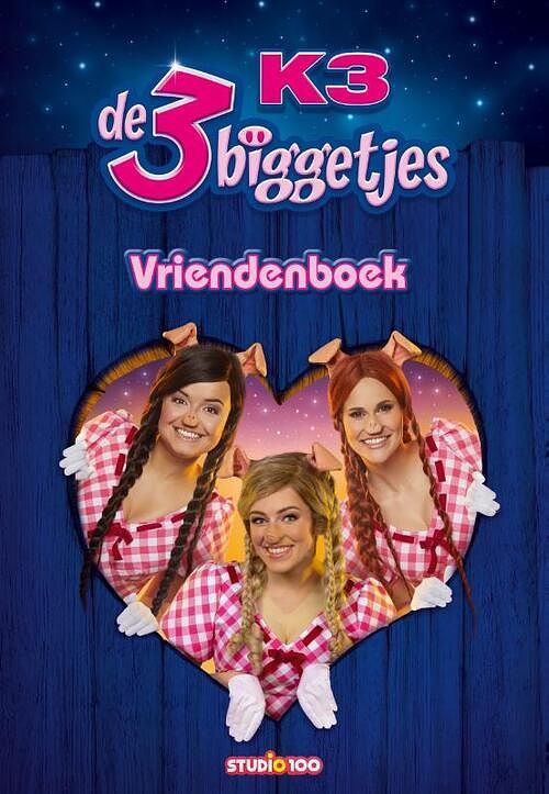 Foto van K3 : vriendenboek - 3 biggetjes - gert verhulst - hardcover (9789462776678)