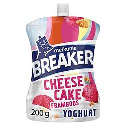 Foto van Melkunie breaker cheesecake framboos yoghurt 200g bij jumbo
