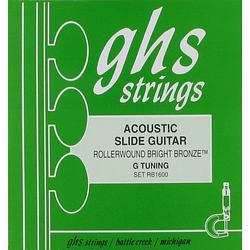 Foto van Ghs rb1600 rollerwound bright bronze resonator snarenset