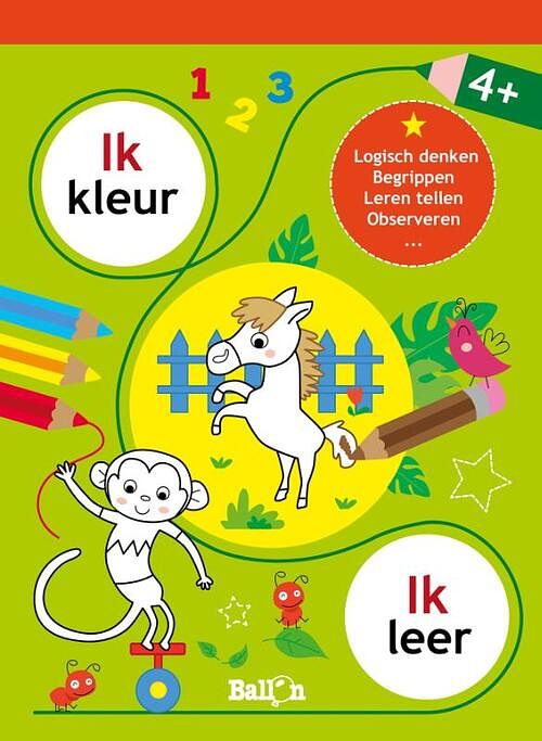 Foto van Ik kleur ik leer - paperback (9789403209968)