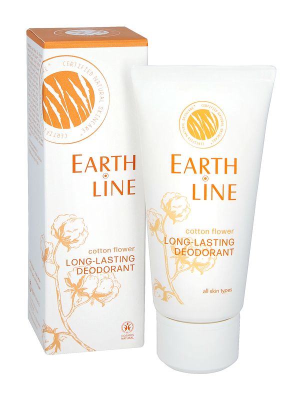 Foto van Earth line long-lasting deodorant cotton flower