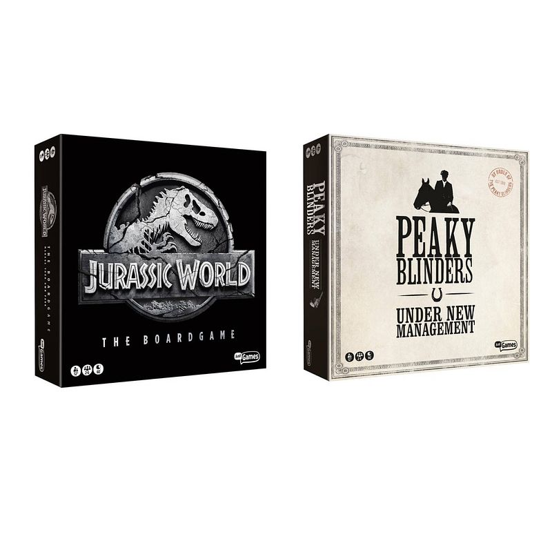 Foto van Spellenset - 2 stuks - jurassic world the boardgame & peaky blinders