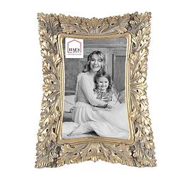 Foto van Haes deco - fotolijst 10x15 goudkleurig, formaat 16x2x21 cm - dramatic chic