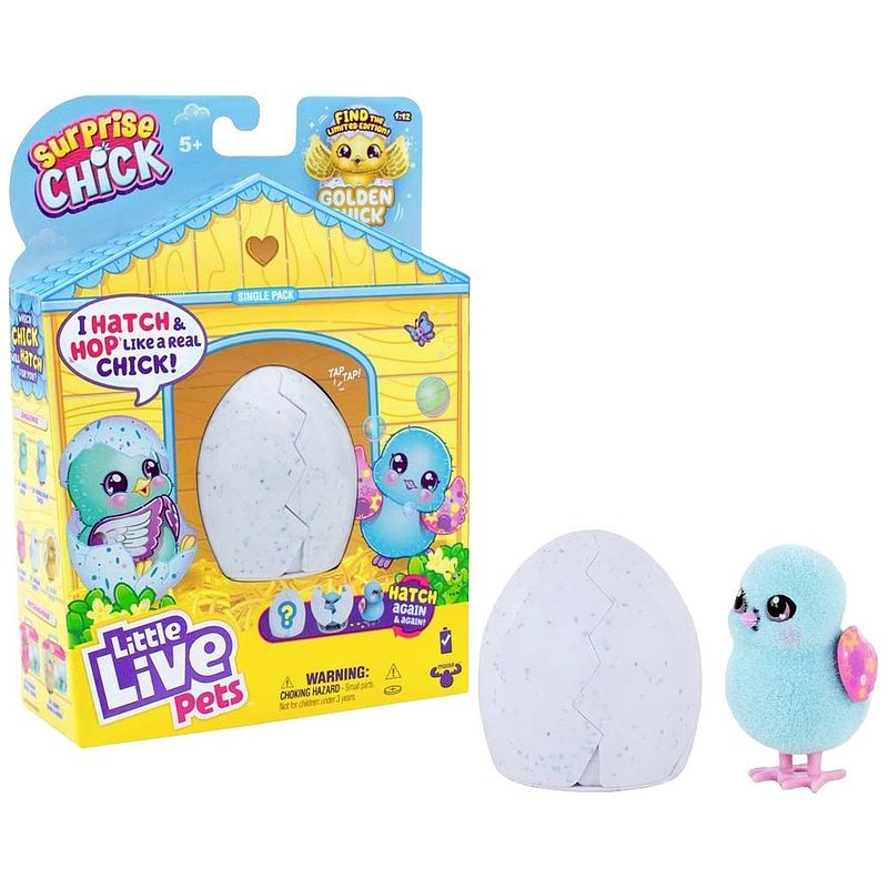 Foto van Little live pets surprise chick blue 300022