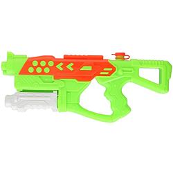 Foto van 1x waterpistolen/waterpistool groen van 42 cm kinderspeelgoed - waterpistolen