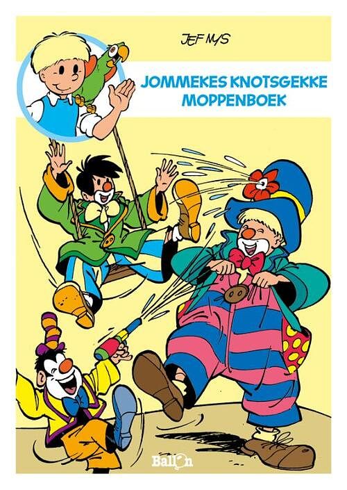 Foto van Jommekes knotsgekke moppenboek - jef nys - paperback (9789463079907)