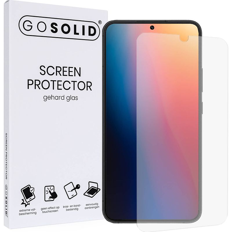 Foto van Go solid! screenprotector voor oppo reno 8 pro gehard glas