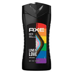 Foto van Axe douchegel - showergel & shampoo 3-in-1 unite 250ml - 12 stuks