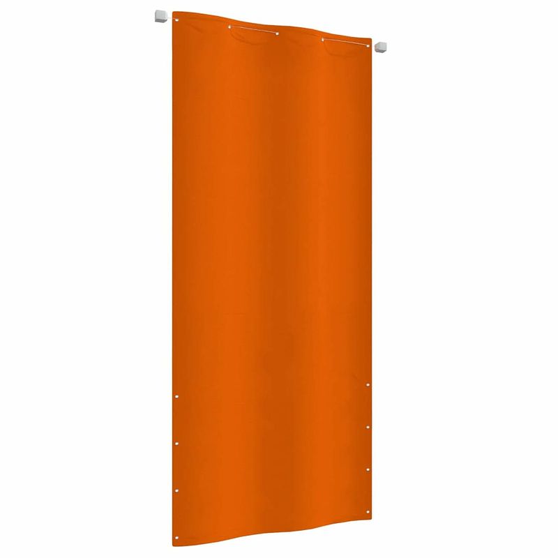 Foto van Vidaxl balkonscherm 100x240 cm oxford stof oranje