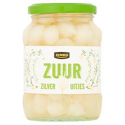 Foto van Jumbo zilver uitjes zuur 320g