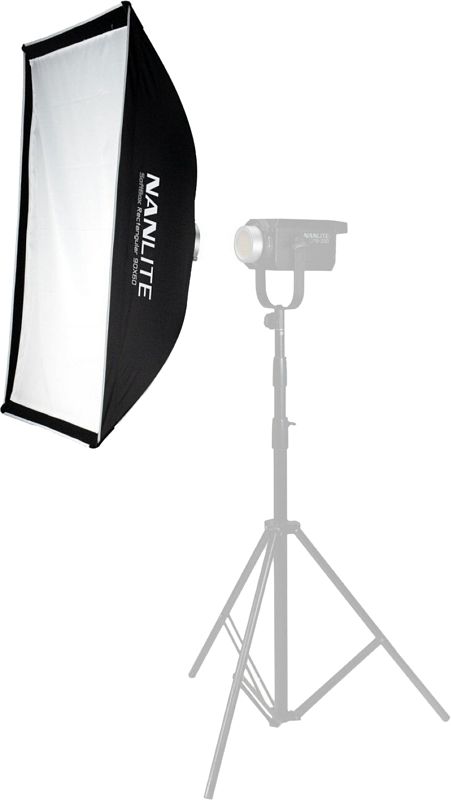 Foto van Nanlite rectangle softbox 60x90cm