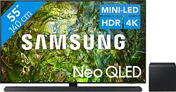 Foto van Samsung neo qled 4k 55qn90d (2024) + soundbar