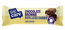 Foto van Wecare low carb chocolate brownie bar