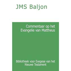 Foto van Commentaar op het evangelie van mattheus