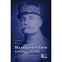 Foto van Maarschalk foch aan het woord