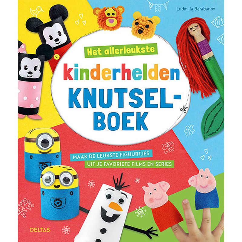 Foto van Het allerleukste kinderhelden knutselboek