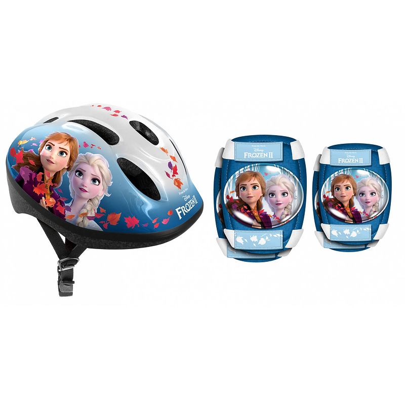 Foto van Disney skate beschermingsset frozen 2 meisjes blauw 5-delig