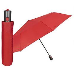Foto van Perletti paraplu mini 96 cm microfiber rood
