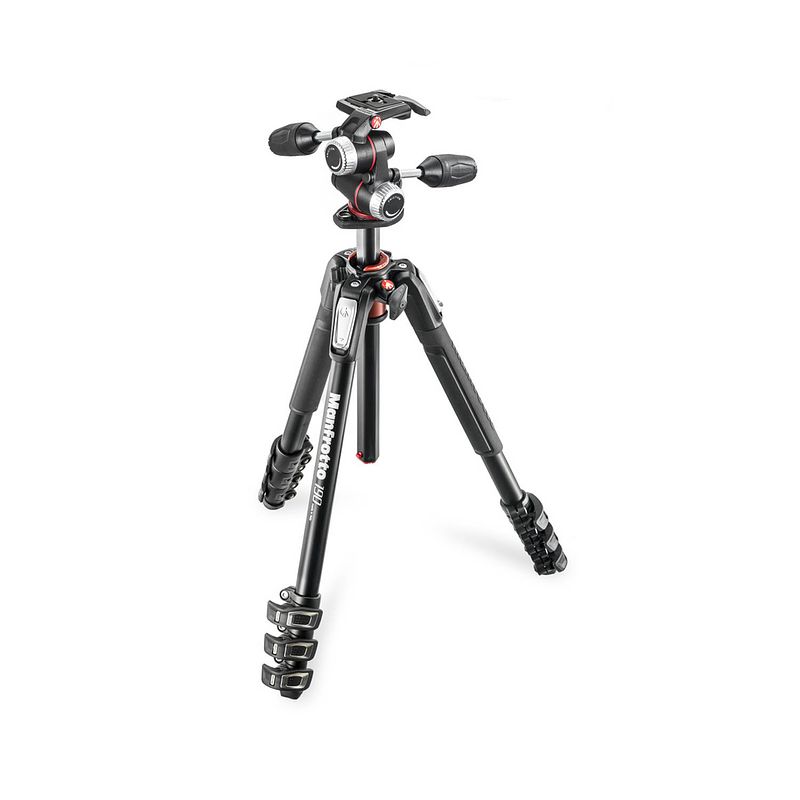 Foto van Manfrotto mk190xpro4 + 3-weg kop tripod