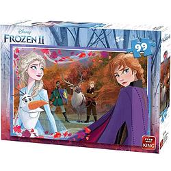 Foto van King legpuzzel disney frozen ii karton 99 stukjes