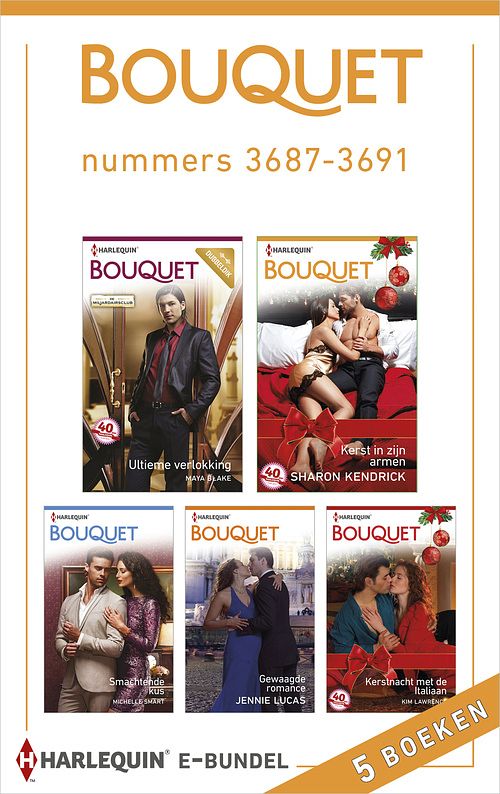 Foto van Bouquet e-bundel nummers 3687-3691 (5-in-1) - jennie lucas - ebook (9789402515886)