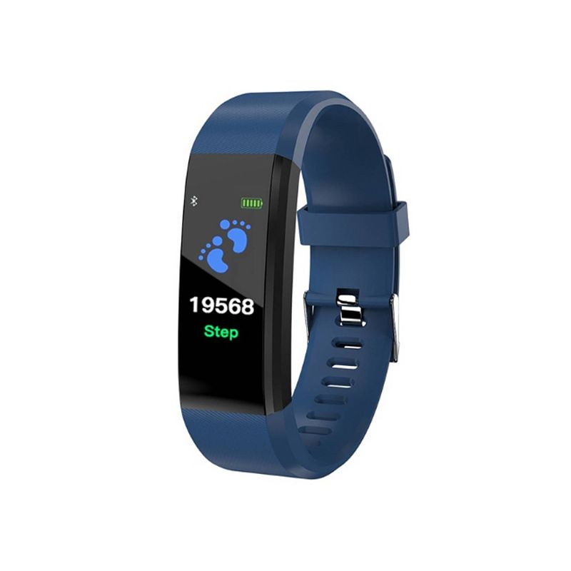 Foto van Bluetooth activity tracker - blauw - meet al je activiteiten