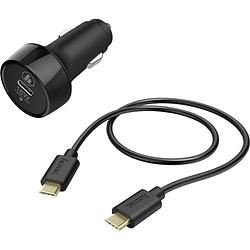 Foto van Hama 00183327 auto-oplader power delivery (pd)/qualcomm ® 18 w + usb-c-kabel