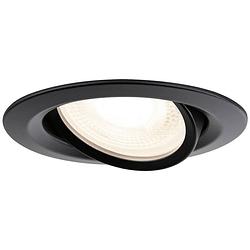 Foto van Paulmann 92460 led-inbouwlamp led zwart (mat)