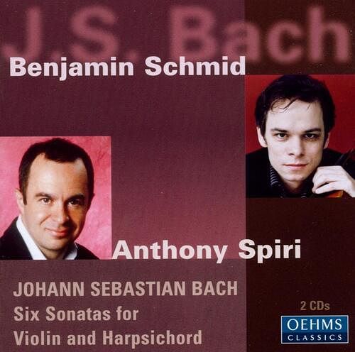 Foto van J.s. bach: sonatas for violin & harpsichord - cd (4260034862487)