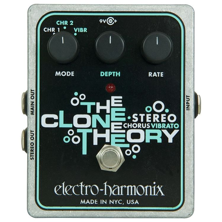 Foto van Electro harmonix stereo clone theory chorus effectpedaal