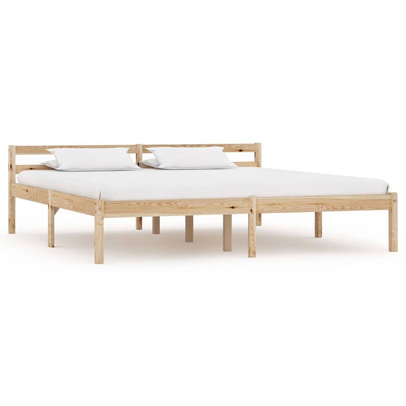 Foto van Vidaxl bedframe massief grenenhout 180x200 cm