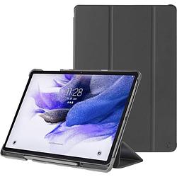 Foto van Hama fold bookcase samsung galaxy tab s7 fe, samsung galaxy tab s7+ zwart model-specifieke tablethoes