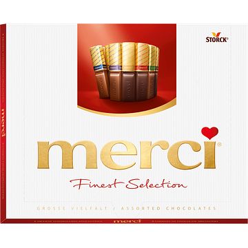 Foto van Merci chocolade assorti doos 250g bij jumbo