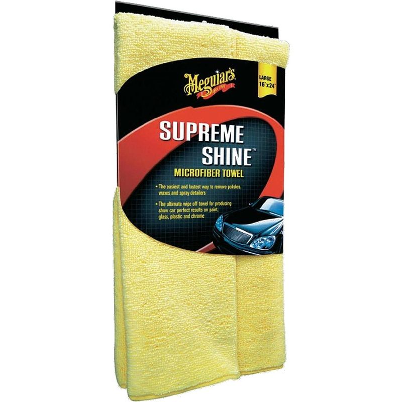 Foto van Meguiar's poetsdoek microfiber 40 x 60 cm geel