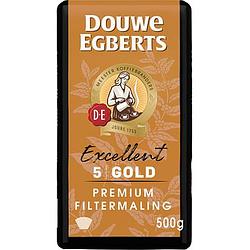 Foto van Douwe egberts aroma variaties 5 excellent filterkoffie 500g bij jumbo