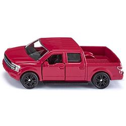 Foto van Siku ford f150 pick-up 8,9 x 3,2 cm staal rood (1535)