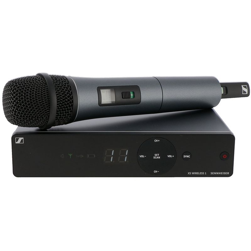 Foto van Sennheiser xsw 1-835-bc draadloze vocal set (670-694 mhz)