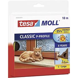 Foto van Tesa p-profile 05395-00101-00 afdichtingstape tesamoll bruin (l x b) 10 m x 9 mm 1 stuk(s)