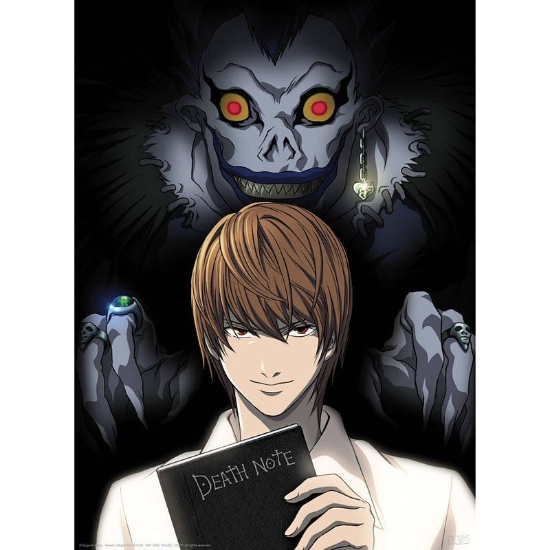 Foto van Abystyle death note light and ryuk poster 38x52cm